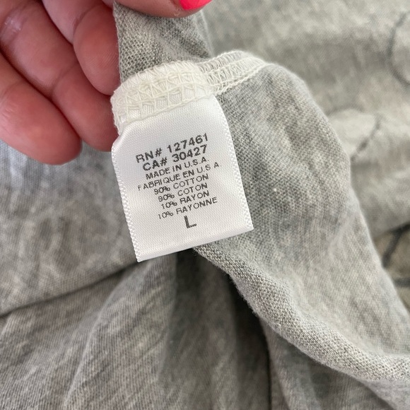 Wildfox Gray I love Summer Ice Cream  Sleeveless Tank Top - Picture 6 of 7